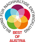 Logo Best of Austria - Bildung für nachhaltige Entwicklung