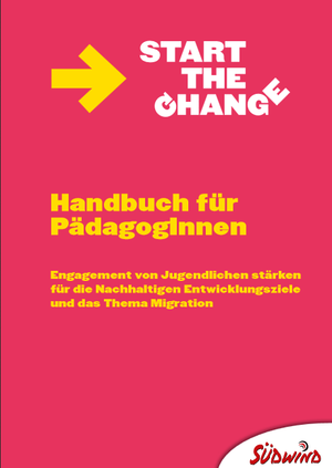 Cover Start the Change Handbuch für PädagogInnen