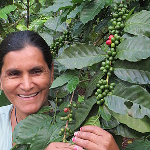 Irma Esperanza Qunitero, Kaffee, EZA
