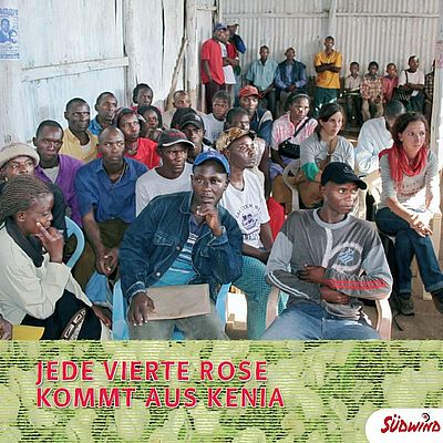 Cover "Jede vierte Rose kommt aus Kenia"