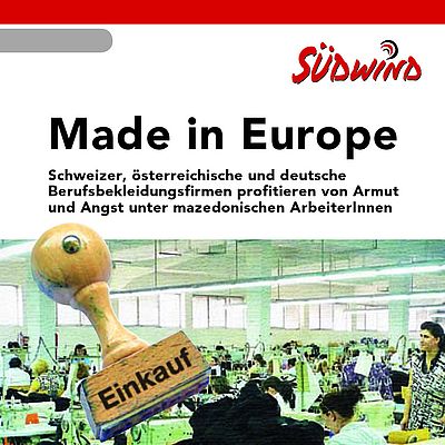 Cover "Made in Europe"