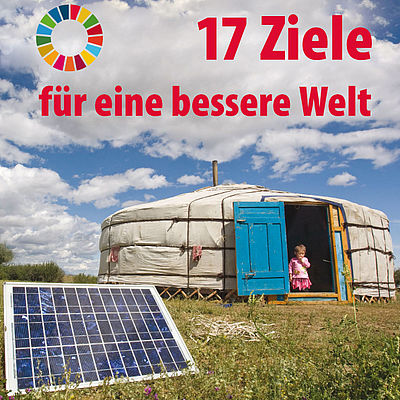 Cover Broschüre 17 Ziele für eine bessere Welt