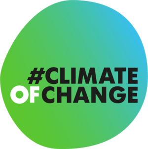 Logo "#ClimateOfChange"