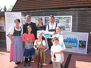 Feier anlässlich der Auszeichnung der Kleinregion Ostarrichi-Mostland zur FAIRTRADE-Region