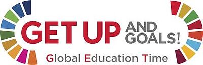 Logo "Get up and goals"