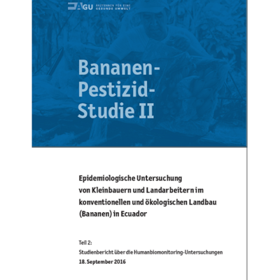 Bananen-Pestizid-Studie II