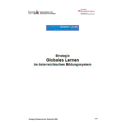 Cover "Strategie Globales Lernen"