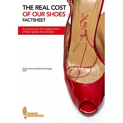 Cover "The real cost of our shoes"
