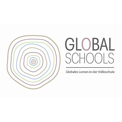 Logo Global Schools. Globales Lernen in der Volksschule 