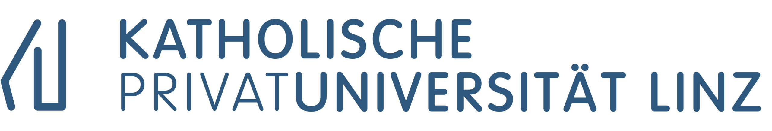 RZ2_KU_Linz_Logo_2ZEILIG_cmyk_blau Katholische Privatuniversität Linz Logo