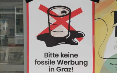 Südwind Steiermark unterstützt klimafreundliche Werberichtlinien im öffentlichen Raum