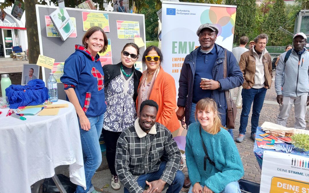 „Empowering Migrant Voices“ beim 30. jährigen Geburtstag vom Megaphon