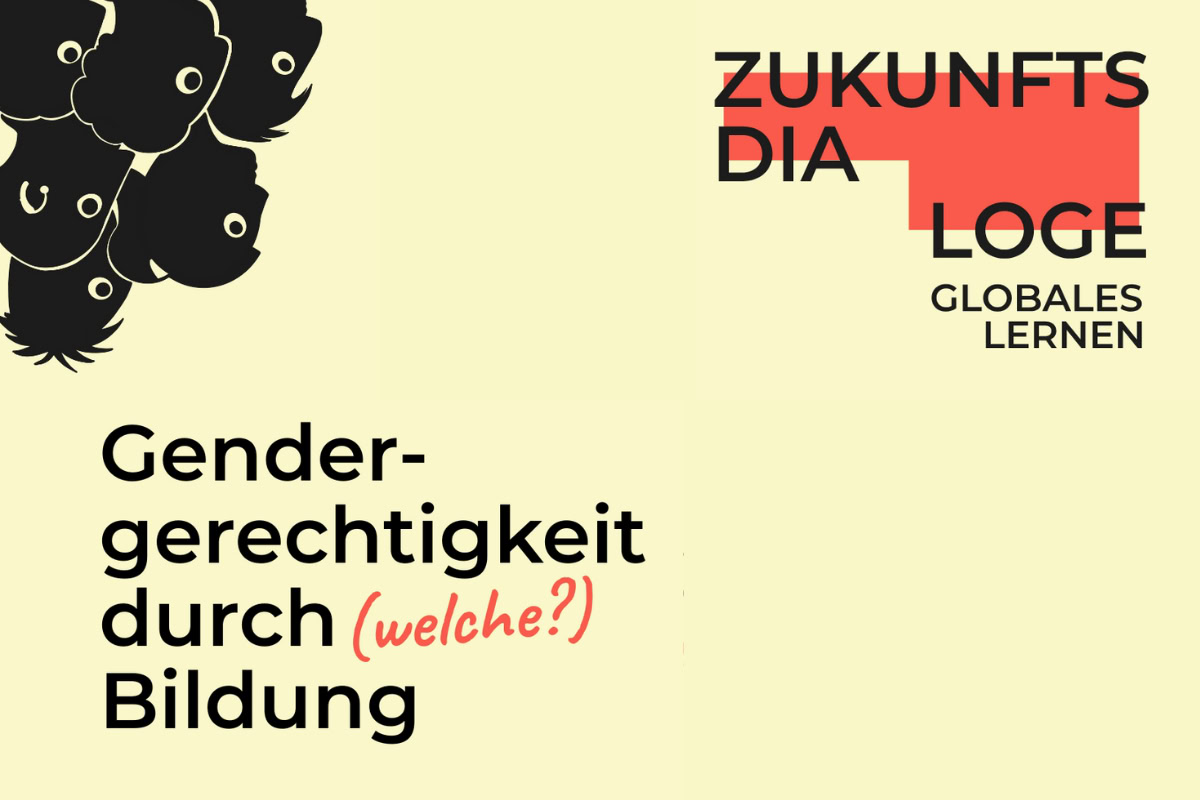 Zukunftsdialoge (45) Carousel (1200 x 800 px) Grafik mit Hinweis auf eine Tagung zu Gendergerechtigkeit durch Bildung, 13.–15. November 2025, PH Wien, PH Steiermark und online. Logos der veranstaltenden Institutionen unten.